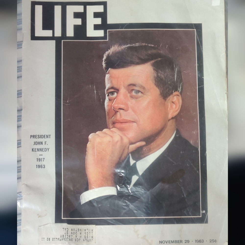 November 1963 JFK Life Magazine (original issue)